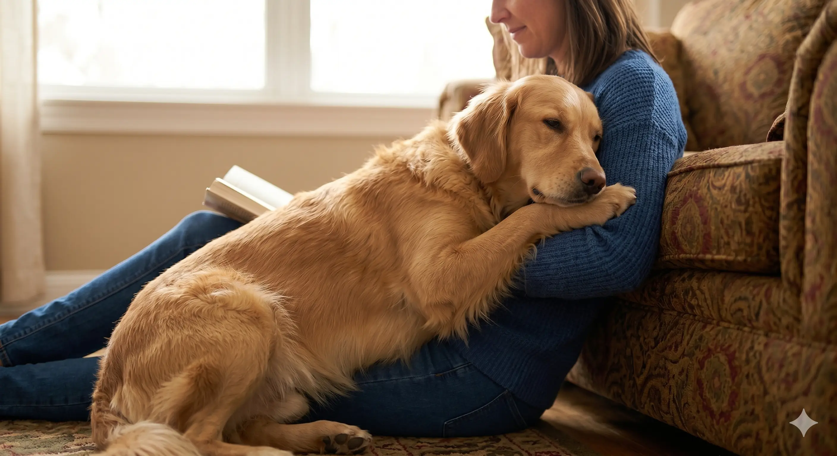 Dog-Leaning-on-You