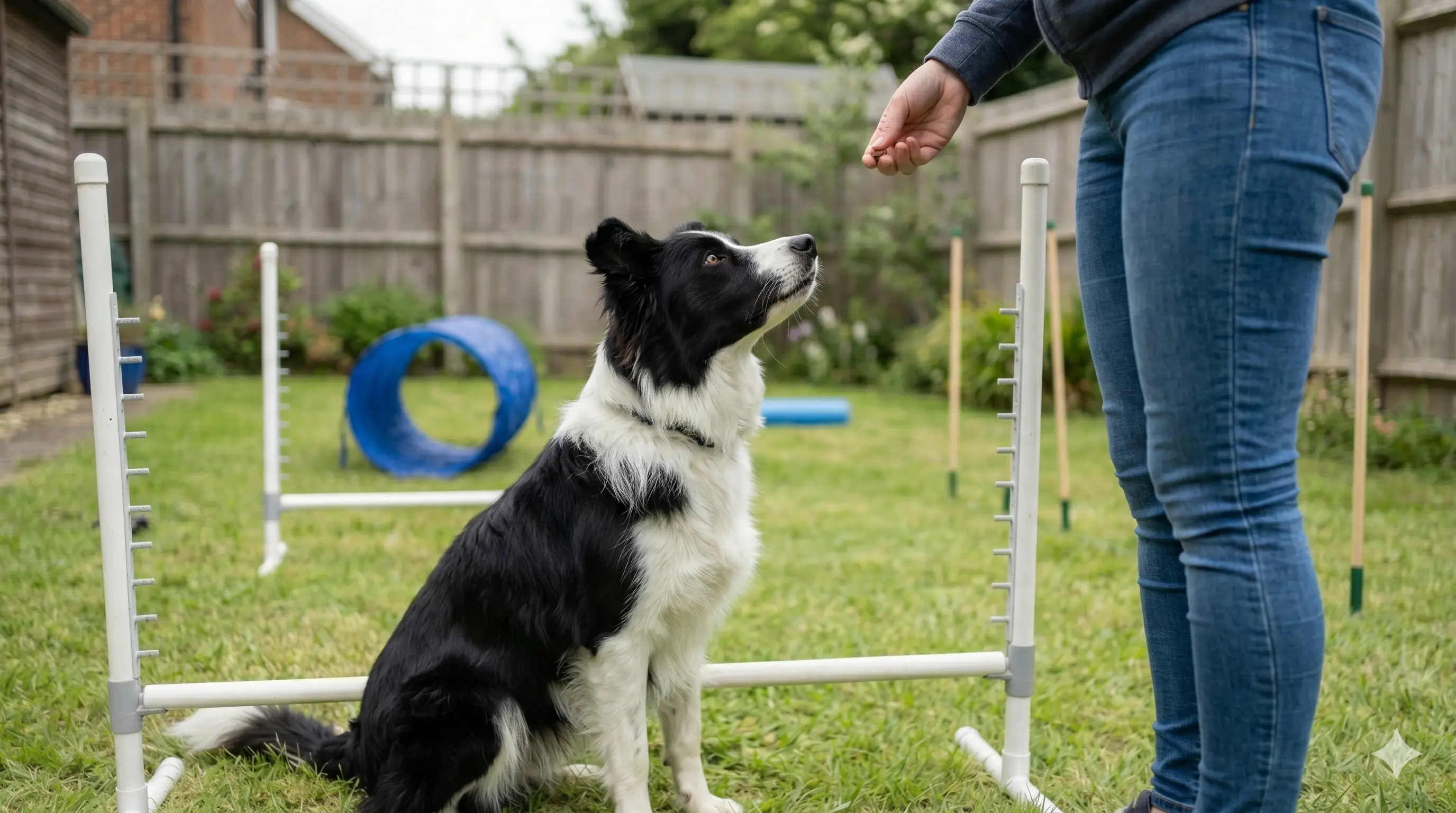 Agility per cani: costruisci un percorso a casa con circa 26 euro
